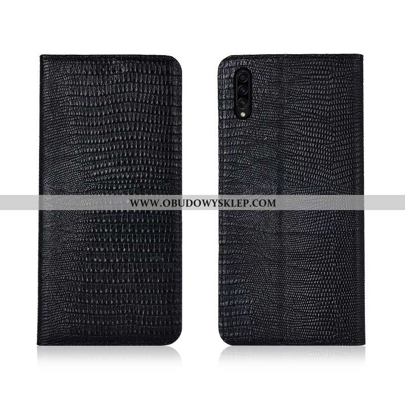 Obudowa Samsung Galaxy A30s Silikonowe Etui Prawdziwa Skóra, Samsung Galaxy A30s Ochraniacz Czarny C