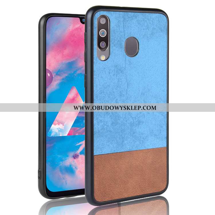 Obudowa Samsung Galaxy A40s Trendy Futerał Czerwony, Etui Samsung Galaxy A40s Ochraniacz Gwiazda Cze