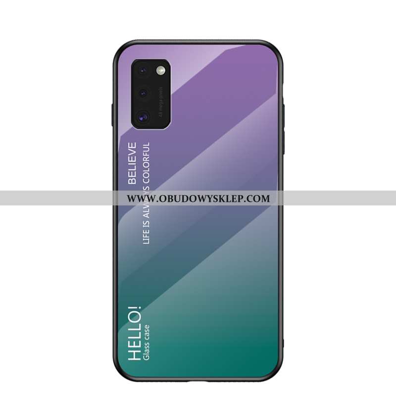 Obudowa Samsung Galaxy A41 Trendy Anti-fall Etui, Etui Samsung Galaxy A41 Ochraniacz Kolor Niebieska