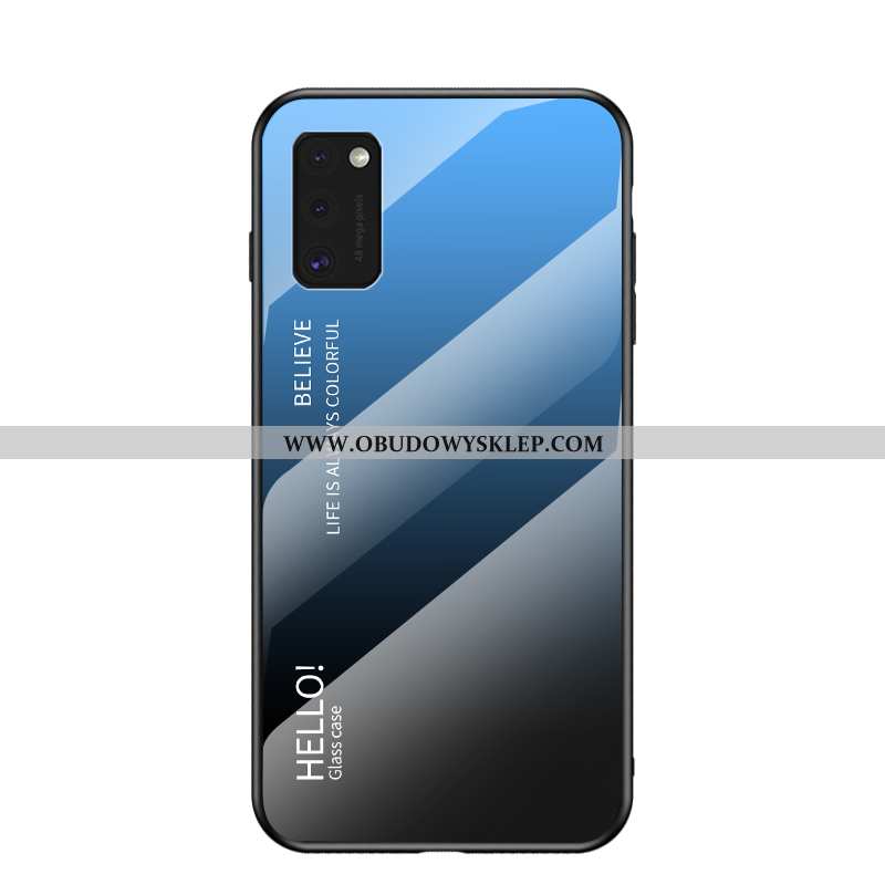 Obudowa Samsung Galaxy A41 Trendy Anti-fall Etui, Etui Samsung Galaxy A41 Ochraniacz Kolor Niebieska