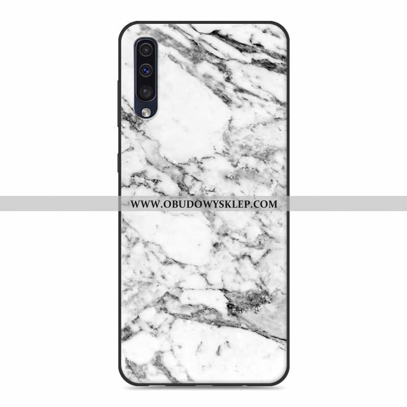 Obudowa Samsung Galaxy A50 Drewniany Gwiazda Ochraniacz, Etui Samsung Galaxy A50 Trendy Szara