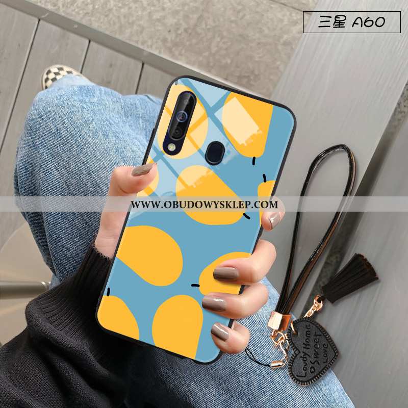 Obudowa Samsung Galaxy A60 Miękki Trendy Świeży, Etui Samsung Galaxy A60 Silikonowe Owoce Niebieska