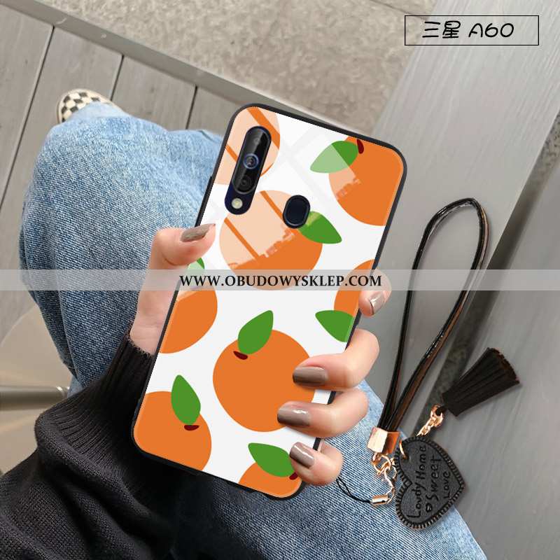 Obudowa Samsung Galaxy A60 Miękki Trendy Świeży, Etui Samsung Galaxy A60 Silikonowe Owoce Niebieska