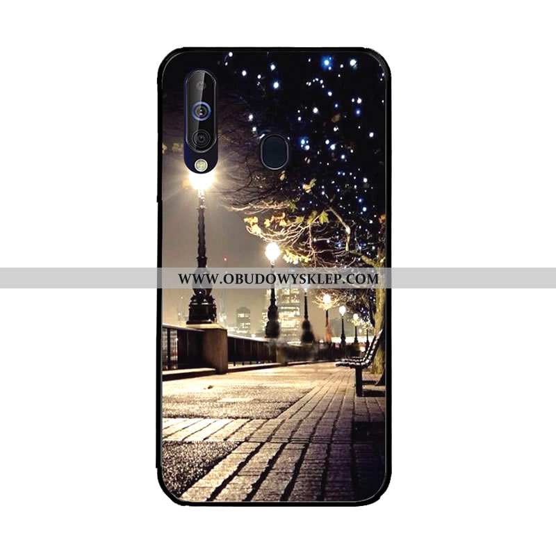 Obudowa Samsung Galaxy A60 Ochraniacz Etui Anti-fall, Samsung Galaxy A60 Miękki Futerał Granatowy