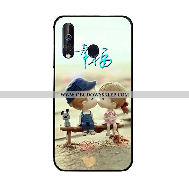 Obudowa Samsung Galaxy A60 Ochraniacz Etui Anti-fall, Samsung Galaxy A60 Miękki Futerał Granatowy