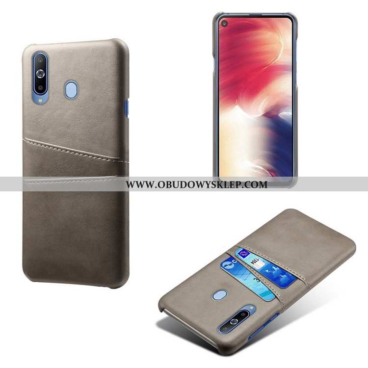 Obudowa Samsung Galaxy A60 Wzór Futerał Żółty, Etui Samsung Galaxy A60 Skórzane Telefon Komórkowy Żó