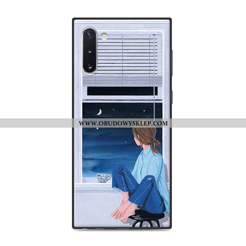 Obudowa Samsung Galaxy Note 10 Ochraniacz Proste Wiatr, Etui Samsung Galaxy Note 10 Biały Mały Biała