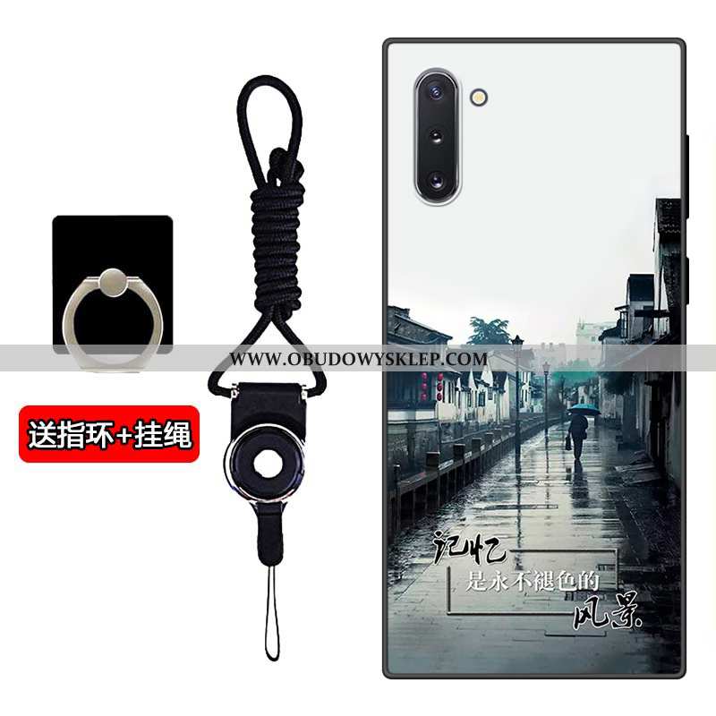 Obudowa Samsung Galaxy Note 10 Trendy Gwiazda Ochraniacz, Etui Samsung Galaxy Note 10 Miękki Czerwon