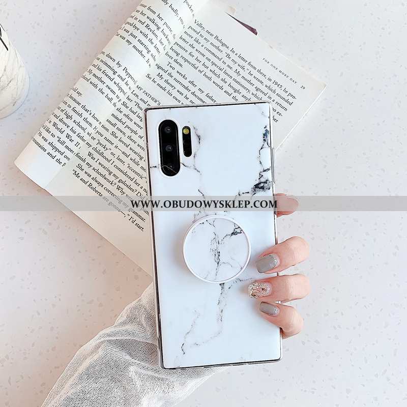 Obudowa Samsung Galaxy Note 10+ Wzór Czarny Zakochani, Etui Samsung Galaxy Note 10+ Miękki Osobowość