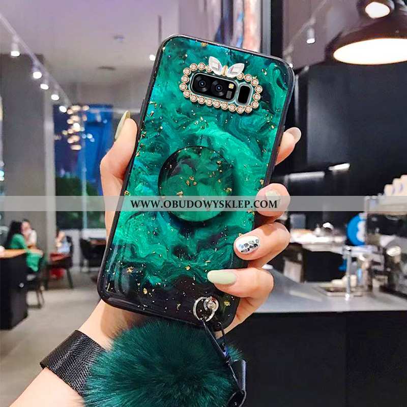 Obudowa Samsung Galaxy Note 8 Miękki Moda Gwiazda, Etui Samsung Galaxy Note 8 Ochraniacz Futrzany Po