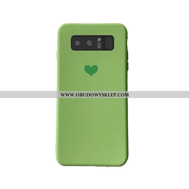 Obudowa Samsung Galaxy Note 8 Moda Etui Zielony, Samsung Galaxy Note 8 Nubuku Telefon Komórkowy Ziel