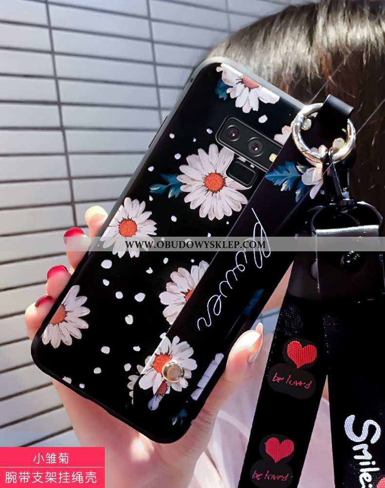 Obudowa Samsung Galaxy Note 9 Ochraniacz Czarny Zakochani, Etui Samsung Galaxy Note 9 Moda Nubuku Cz