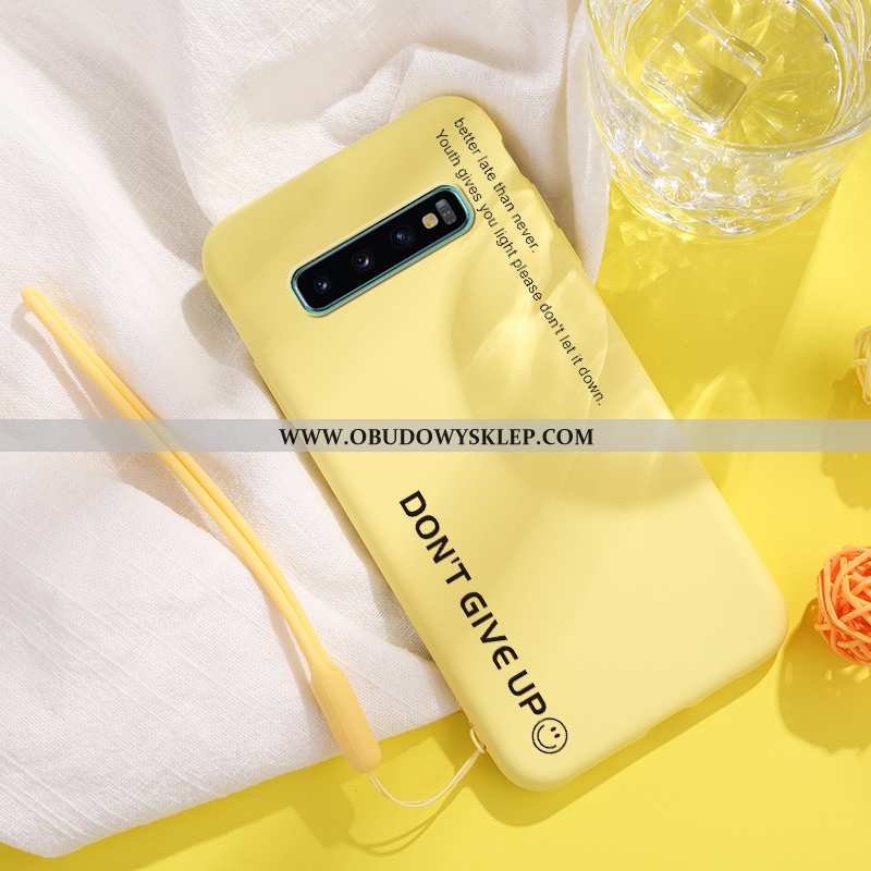 Obudowa Samsung Galaxy S10 Cienkie Trendy Super, Etui Samsung Galaxy S10 Miękki All Inclusive Niebie