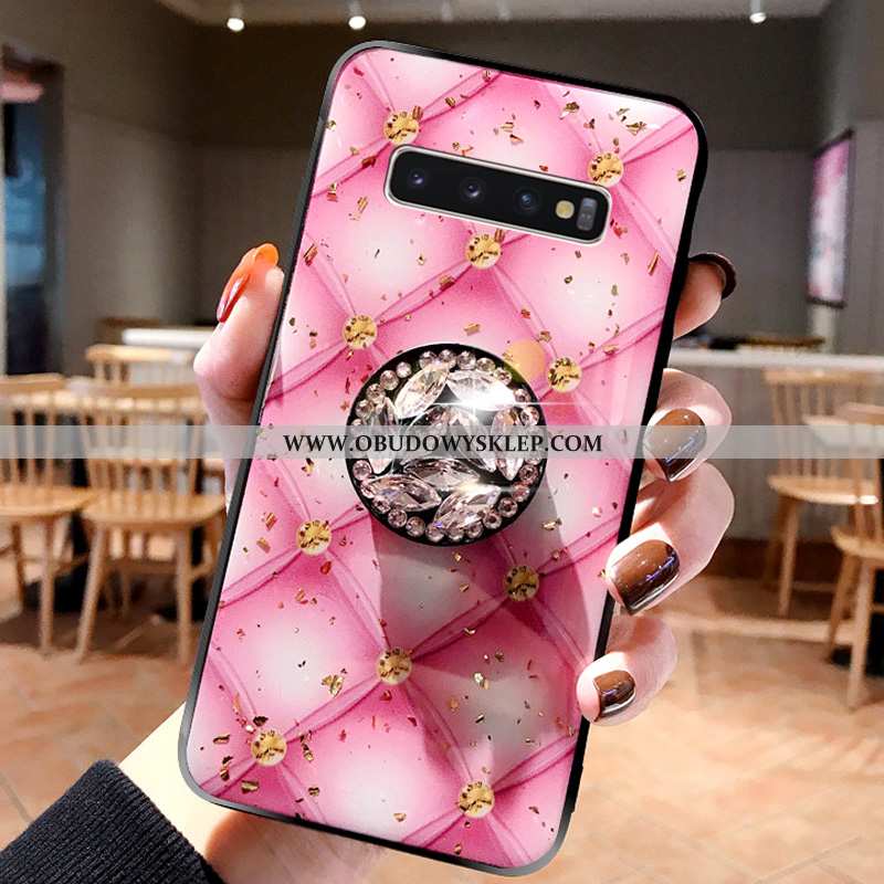 Obudowa Samsung Galaxy S10+ Kreatywne Cienkie Serce, Etui Samsung Galaxy S10+ Piękny Jasny Niebieska