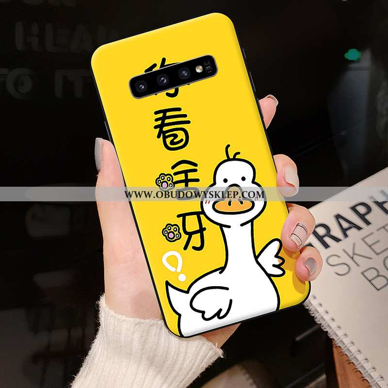 Obudowa Samsung Galaxy S10 Kreatywne Trendy Silikonowe, Etui Samsung Galaxy S10 Kreskówka Osobowość 