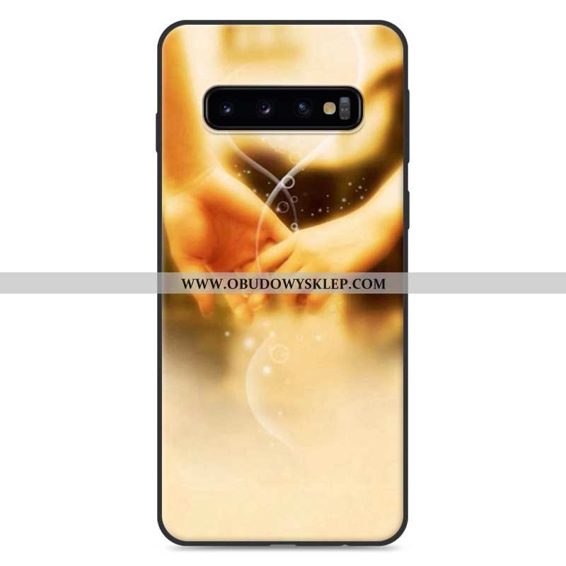 Obudowa Samsung Galaxy S10 Kreskówka Anti-fall Gwiazda, Etui Samsung Galaxy S10 Piękny Mały Biała