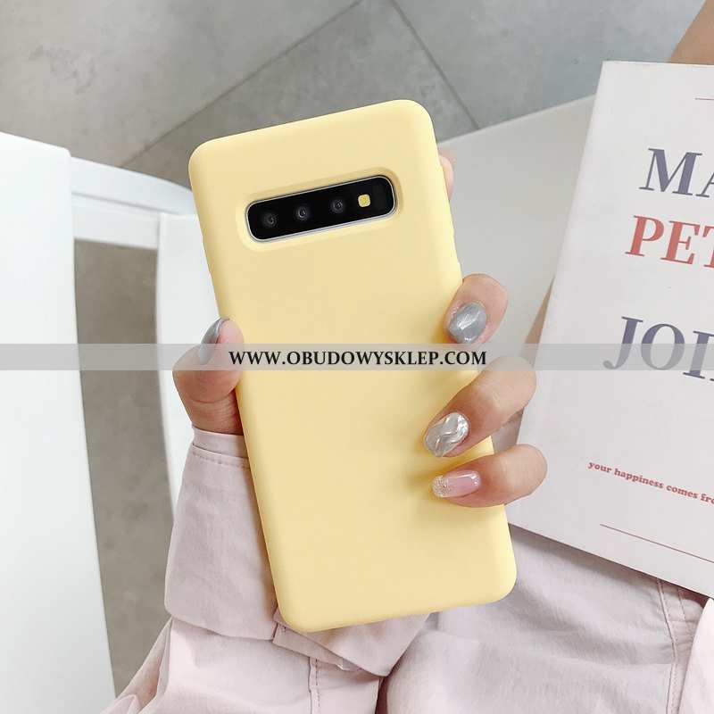 Obudowa Samsung Galaxy S10+ Miękki All Inclusive Etui, Etui Samsung Galaxy S10+ Trendy Czerwony Czer