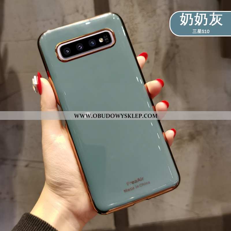 Obudowa Samsung Galaxy S10+ Trendy Czerwony Netto Zielony, Etui Samsung Galaxy S10+ Super Futerał Zi