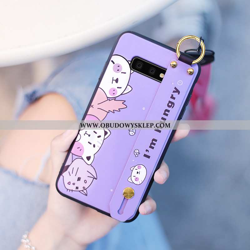 Obudowa Samsung Galaxy S10e Kreskówka Futerał Etui, Etui Samsung Galaxy S10e Trendy Gwiazda Czarna