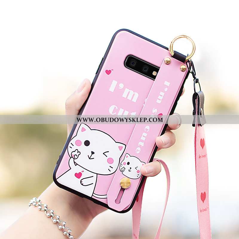 Obudowa Samsung Galaxy S10e Kreskówka Futerał Etui, Etui Samsung Galaxy S10e Trendy Gwiazda Czarna