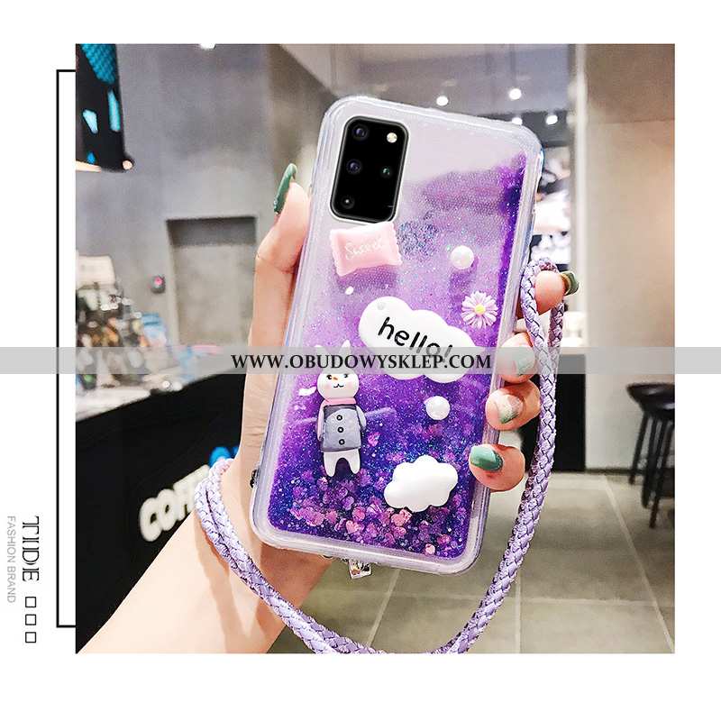 Obudowa Samsung Galaxy S20+ Cienkie Anti-fall Etui, Etui Samsung Galaxy S20+ Miękki Różowe Rozowa