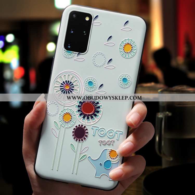 Obudowa Samsung Galaxy S20+ Miękki Kreatywne Etui, Etui Samsung Galaxy S20+ Silikonowe Piękny Niebie