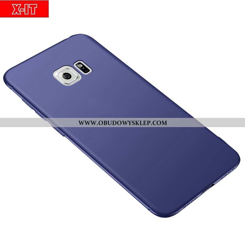 Obudowa Samsung Galaxy S6 Ochraniacz Anti-fall Czerwony, Etui Samsung Galaxy S6 Nubuku Miękki Czerwo