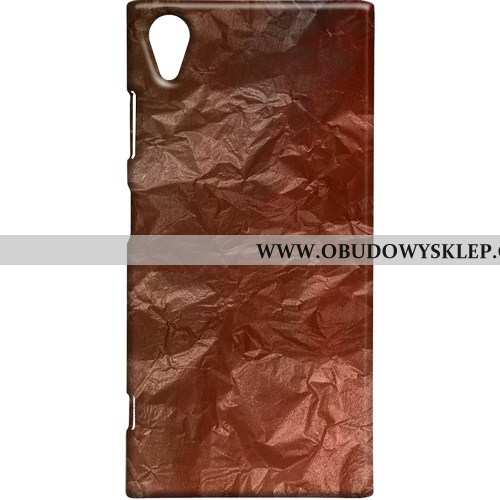 Obudowa Sony Xperia Xa1 Trendy Czerwony Etui, Etui Sony Xperia Xa1 Metal Futerał Czerwona