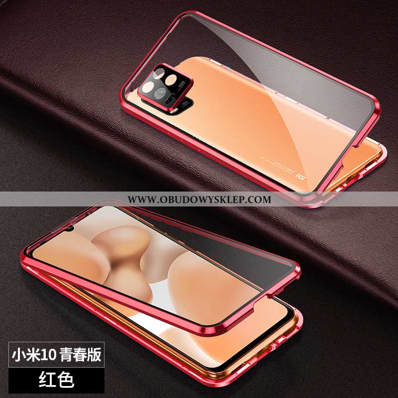 Obudowa Xiaomi Mi 10 Lite Przezroczysty Purpurowy All Inclusive, Etui Xiaomi Mi 10 Lite Ochraniacz C