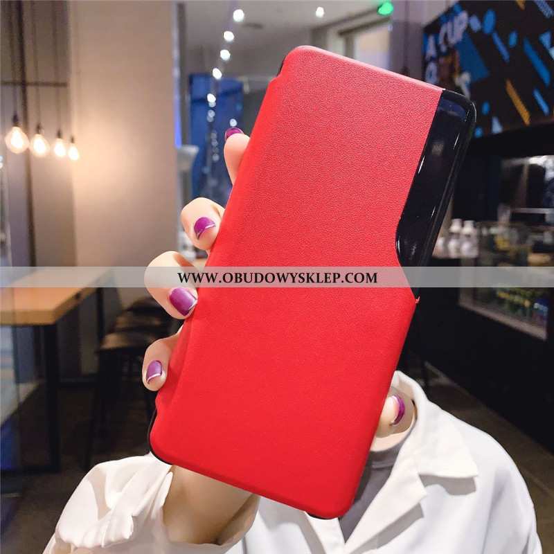 Obudowa Xiaomi Mi 10 Pro Trendy Pomarańczowy Skórzane Etui, Etui Xiaomi Mi 10 Pro Ochraniacz Klapa P