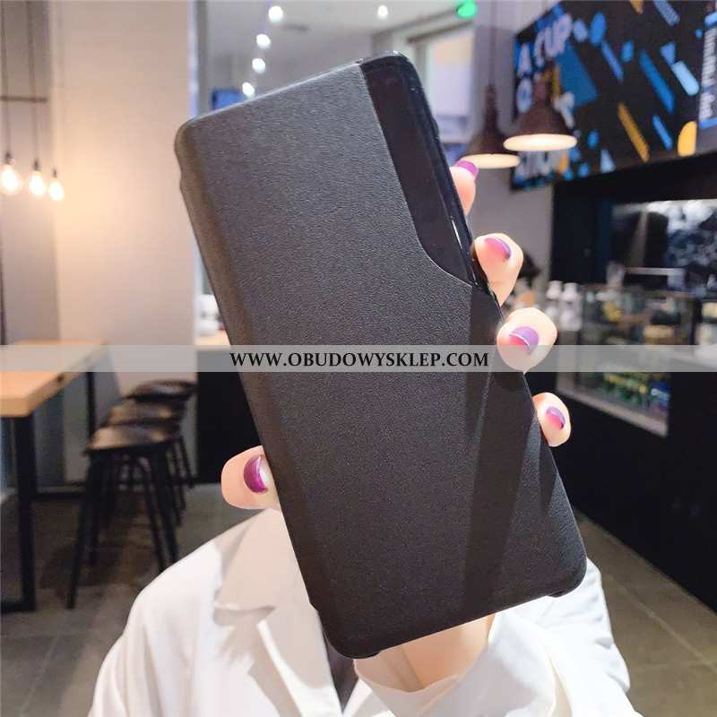 Obudowa Xiaomi Mi 10 Pro Trendy Pomarańczowy Skórzane Etui, Etui Xiaomi Mi 10 Pro Ochraniacz Klapa P