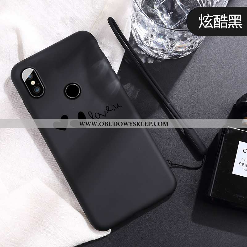 Obudowa Xiaomi Mi 8 Cienkie Etui Anti-fall, Xiaomi Mi 8 Miękki Futerał Czerwona