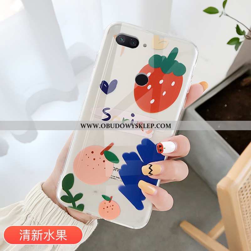 Obudowa Xiaomi Mi 8 Lite Przezroczysty Etui Ochraniacz, Xiaomi Mi 8 Lite Trendy Futerał Rozowa