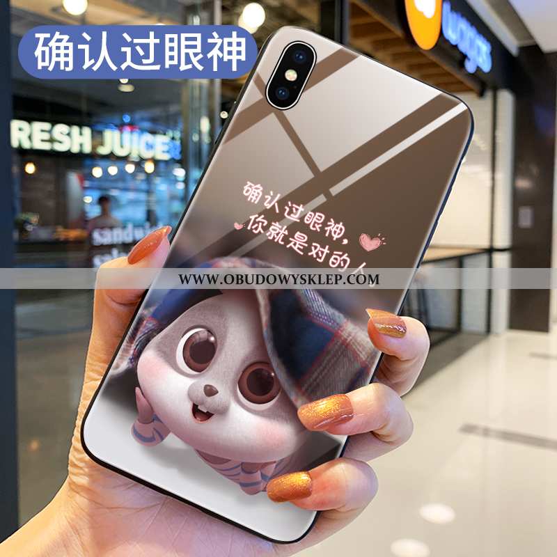 Obudowa Xiaomi Mi 8 Pro Ochraniacz Mały Kreskówka, Etui Xiaomi Mi 8 Pro Szkło All Inclusive Czerwona