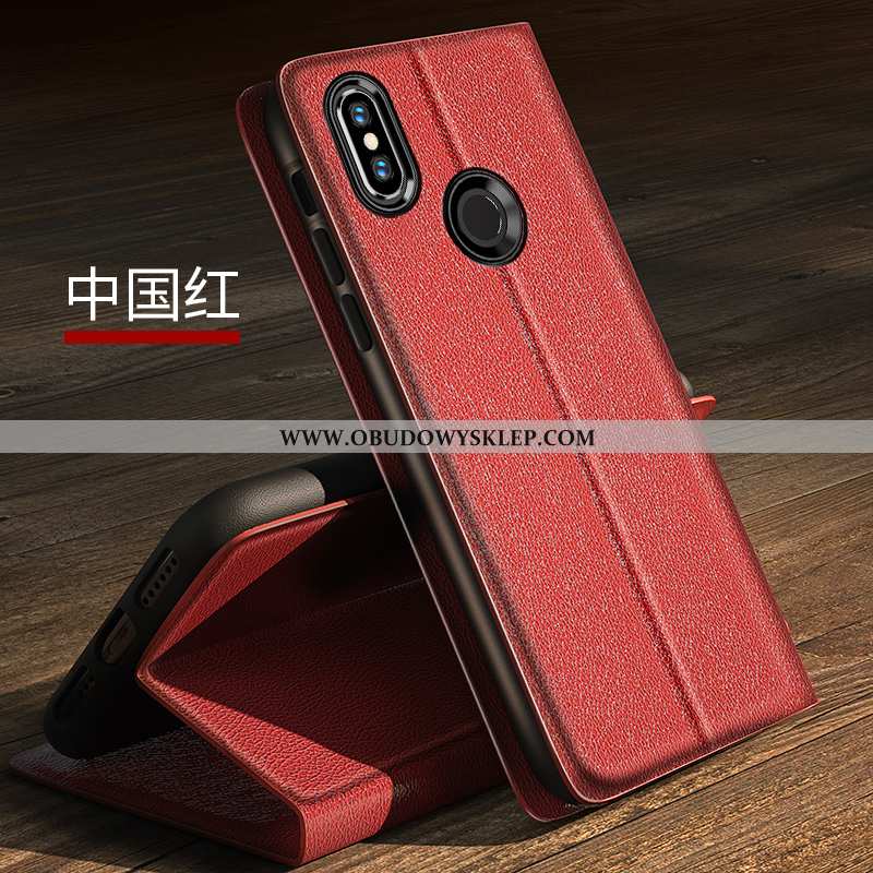 Obudowa Xiaomi Mi 8 Trendy Ochraniacz Skórzane Etui, Etui Xiaomi Mi 8 Miękki Czarny Czarna