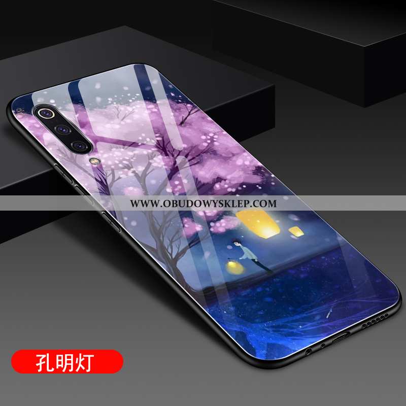 Obudowa Xiaomi Mi 9 Se Ochraniacz Etui Mały, Xiaomi Mi 9 Se Szkło Nubuku Fioletowy