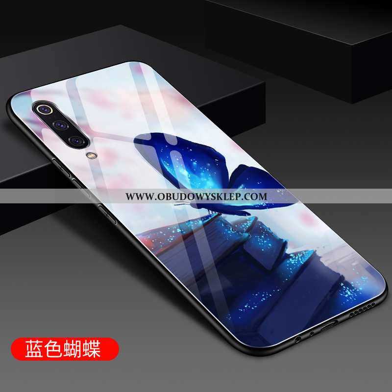 Obudowa Xiaomi Mi 9 Se Ochraniacz Etui Mały, Xiaomi Mi 9 Se Szkło Nubuku Fioletowy