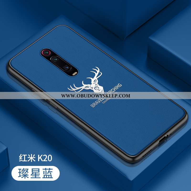 Obudowa Xiaomi Mi 9t Ochraniacz Mały Czerwony, Etui Xiaomi Mi 9t Skórzane Wysoki Koniec Czerwona