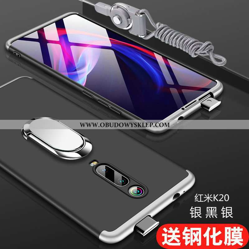 Obudowa Xiaomi Mi 9t Pro Ochraniacz Duży Kreatywne, Etui Xiaomi Mi 9t Pro Nubuku Futerał Czarna