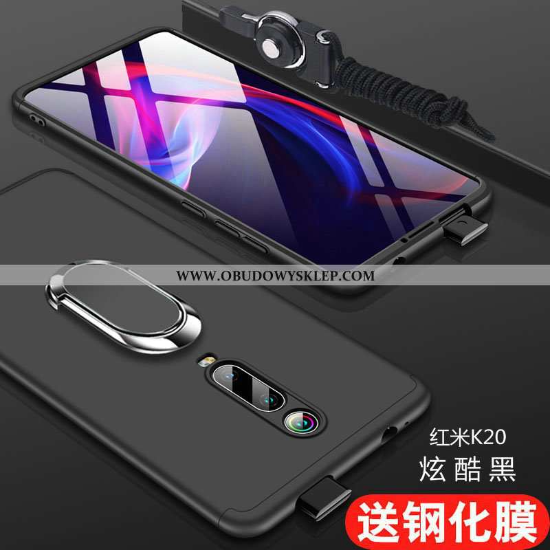 Obudowa Xiaomi Mi 9t Pro Ochraniacz Duży Kreatywne, Etui Xiaomi Mi 9t Pro Nubuku Futerał Czarna