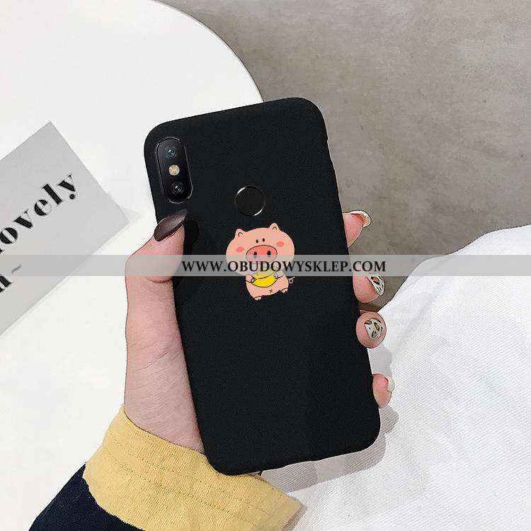 Obudowa Xiaomi Mi Max 3 Kreatywne All Inclusive Osobowość, Etui Xiaomi Mi Max 3 Kreskówka Wino Czerw