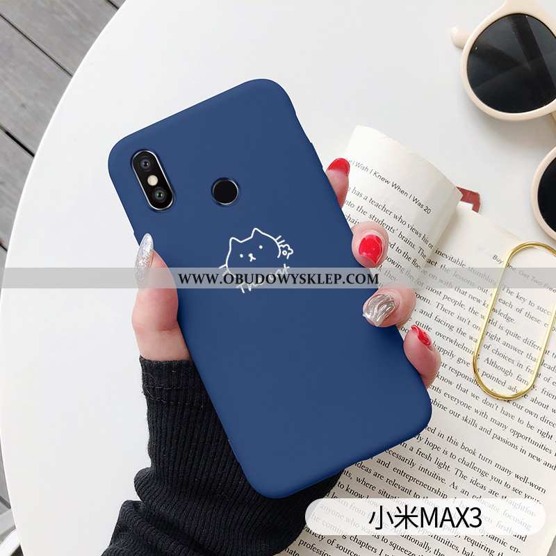 Obudowa Xiaomi Mi Max 3 Kreatywne Wiatr Czerwony Netto, Etui Xiaomi Mi Max 3 Kreskówka Trendy Granat