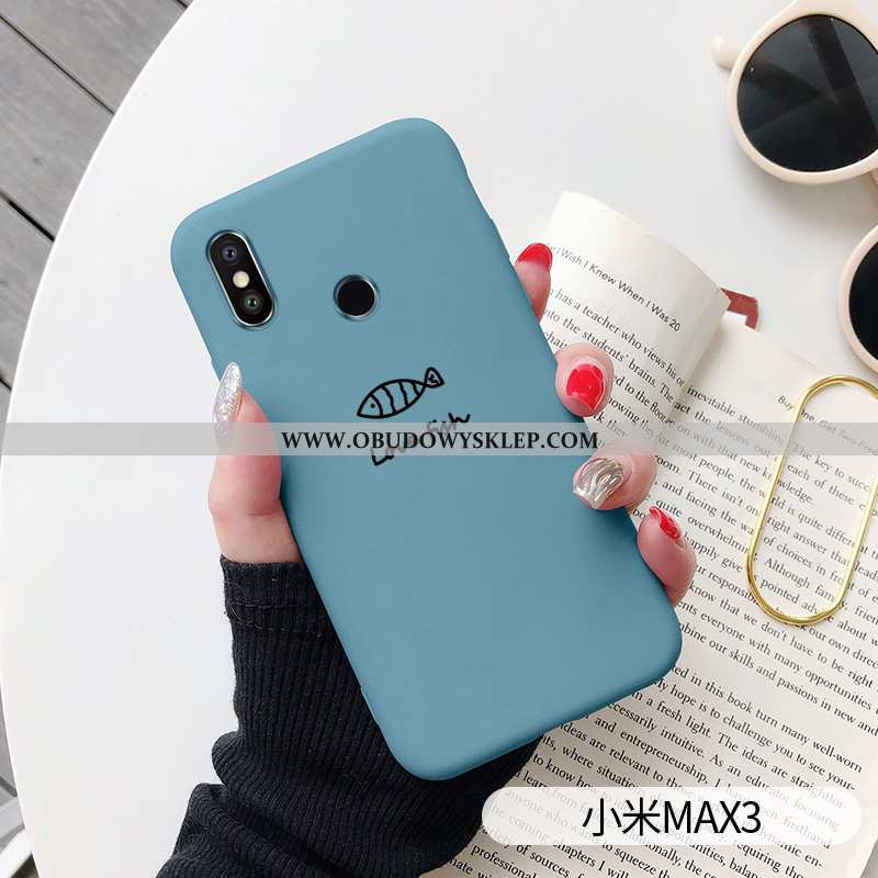 Obudowa Xiaomi Mi Max 3 Kreatywne Wiatr Czerwony Netto, Etui Xiaomi Mi Max 3 Kreskówka Trendy Granat