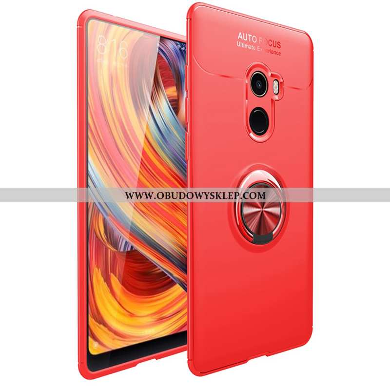 Obudowa Xiaomi Mi Mix 2 Silikonowe Czarny Ring, Etui Xiaomi Mi Mix 2 Miękki Futerał Czarna