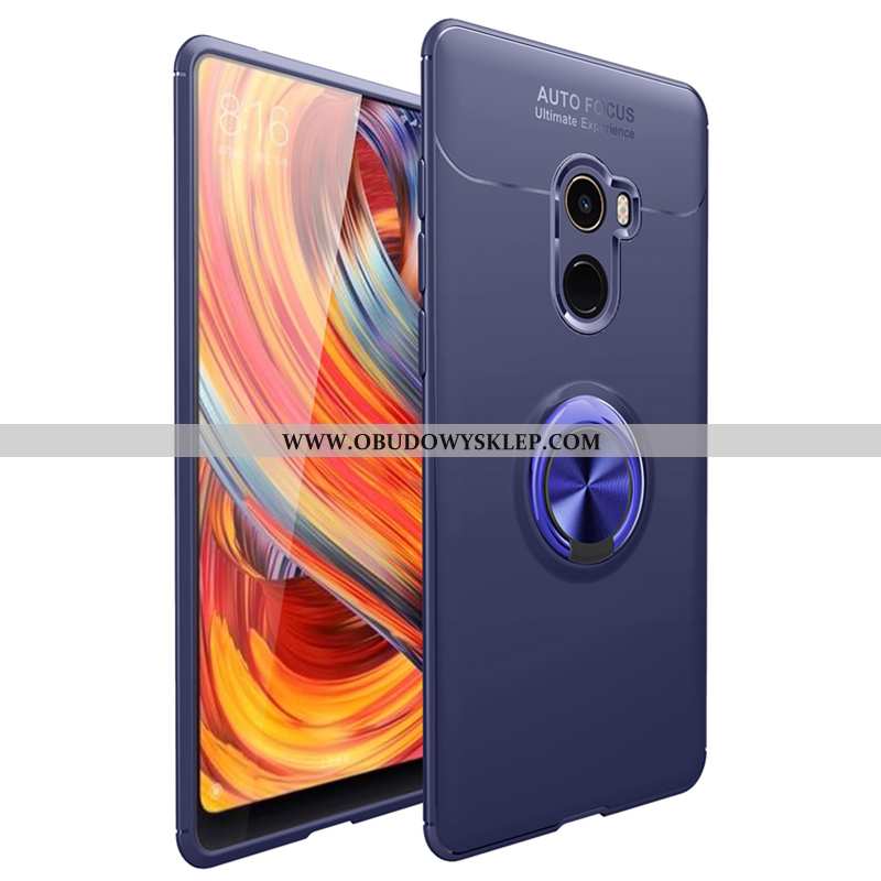 Obudowa Xiaomi Mi Mix 2 Silikonowe Czarny Ring, Etui Xiaomi Mi Mix 2 Miękki Futerał Czarna