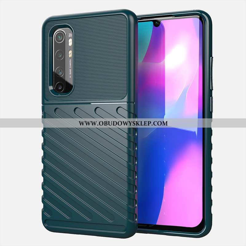 Obudowa Xiaomi Mi Note 10 Lite Silikonowe Zielony Futerał, Etui Xiaomi Mi Note 10 Lite Anti-fall Tel