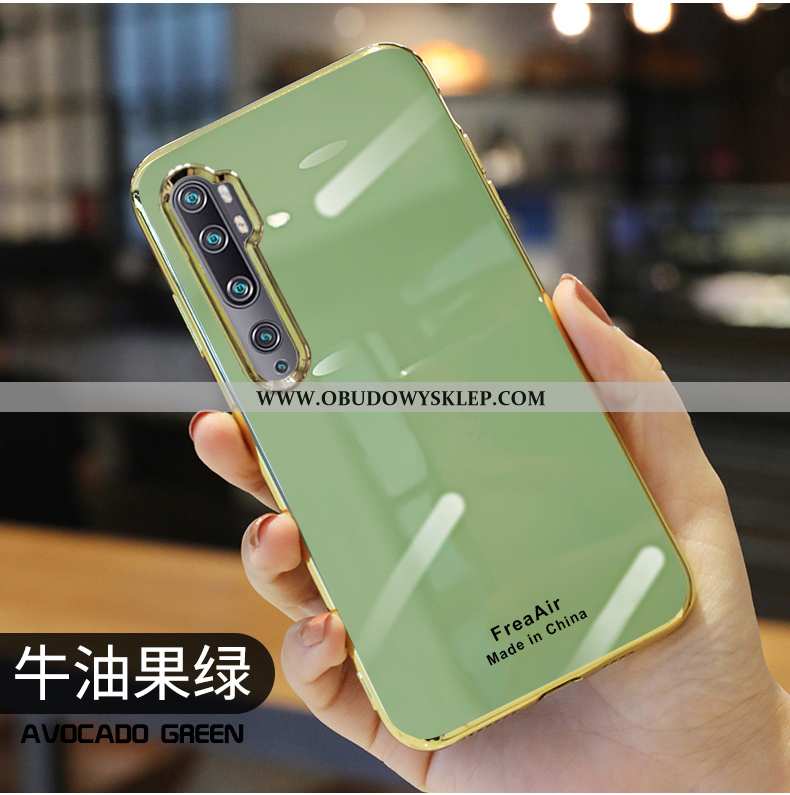 Obudowa Xiaomi Mi Note 10 Miękki Bydło Moda, Etui Xiaomi Mi Note 10 Silikonowe Zielony Zielone