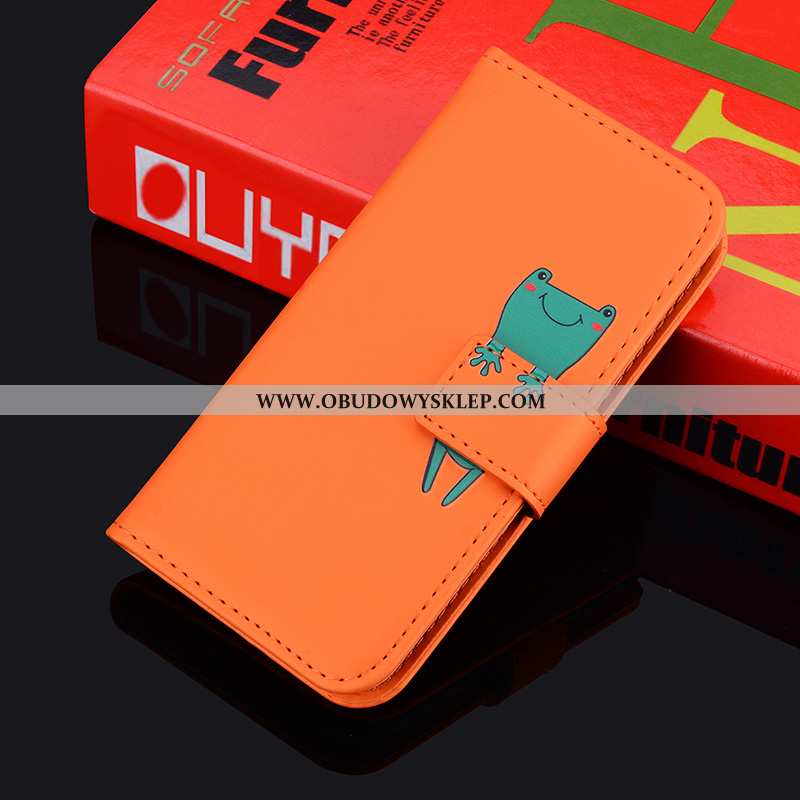 Obudowa Xiaomi Mi Note 10 Trendy Futerał Mały, Etui Xiaomi Mi Note 10 Miękki All Inclusive Pomarańcz