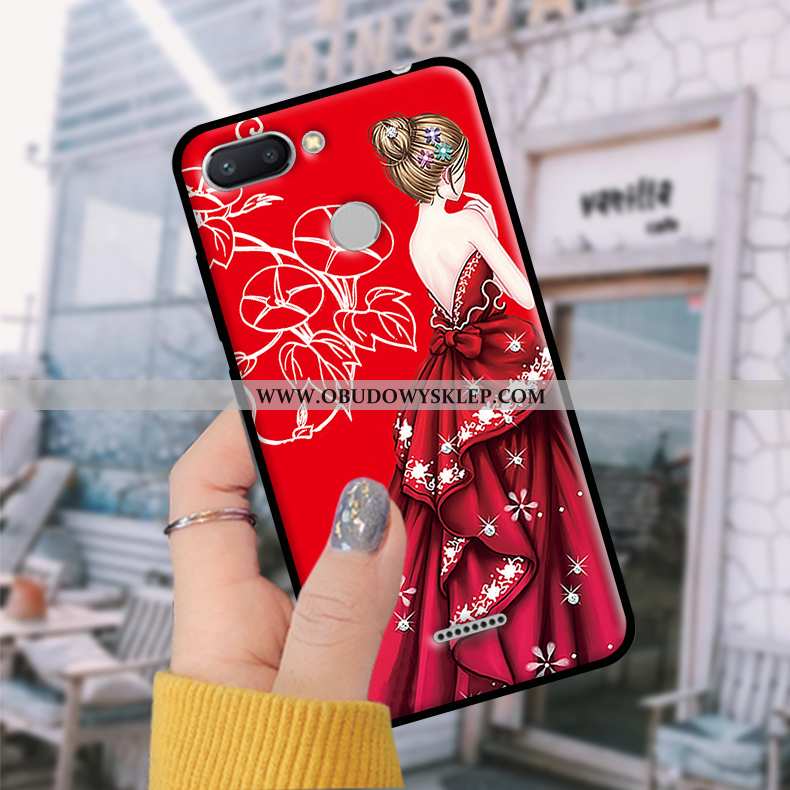 Obudowa Xiaomi Redmi 6 Trendy Niebieski Futerał, Etui Xiaomi Redmi 6 Miękki Niebieska