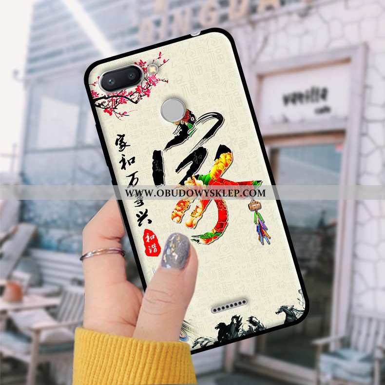 Obudowa Xiaomi Redmi 6 Trendy Niebieski Futerał, Etui Xiaomi Redmi 6 Miękki Niebieska